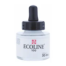 Фарба акварельна рідка Ecoline (100) Біла, 30 мл Royal Talens (8712079406929)