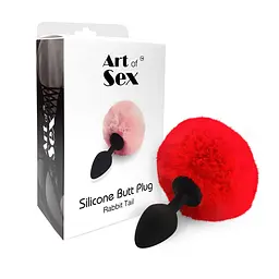 Анальна пробка Art of Sex Rabbit Tail, М - мініатюра 3