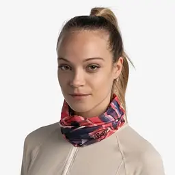 Шарф-труба Buff Original Ecostretch, Srapy Multi Червоний-Синій - мініатюра 2