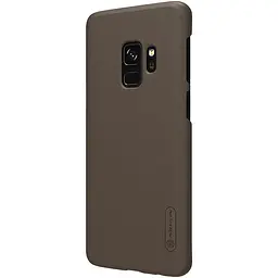Чохол-накладка Nillkin Super Frosted Shield Samsung Galaxy S9 G960 Brown - мініатюра 4