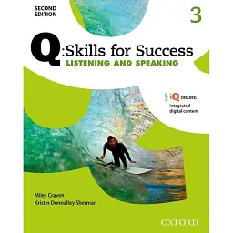 Q Skills for Success 2nd Edition. Listening and Speaking 3 Student's Book + iQ Online - Майлз Крейвен