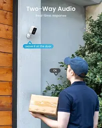 Бездротова камера відеоспостереження ieGeek для вулиці з живленням від акумулятора - мініатюра 4