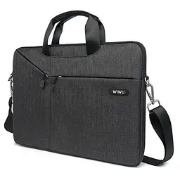 Сумка для ноутбуку WIWU City Commuter Bag 15.6" Black - мініатюра 2