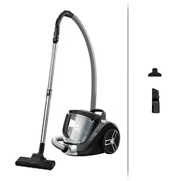 Пилосос Rowenta Compact Power XXL Classic + Kit контейнерний чорний (RO4B25EA) - мініатюра 4