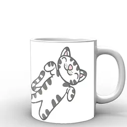 Кухоль GeekLand Теорія великого вибуху The Big Bang Theory Soft Kitty BB.002.02 330 мл білий - мініатюра 3