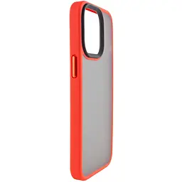 TPU+PC чохол Metal Buttons для Apple iPhone 14 Pro Max 6.7" Червоний - мініатюра 3