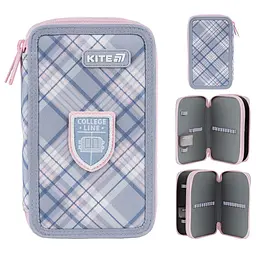 Пенал Kite Girl блакитний (K25-623-1) - мініатюра 2