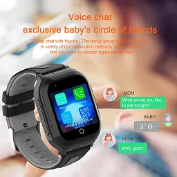Смарт годинник-телефон дитячі Wonlex KT24S 4G камера прослуховування геозона WI-FI GPS SIM Pink (16999) - мініатюра 9