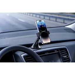 Автотримач XO C120 Instrument panel small suction cup holder Чорний - мініатюра 4
