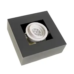 Підсвічування тубус Brille AL-728/1 GU10 BK IP20 MR16 26-849 - мініатюра 4
