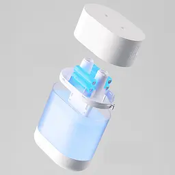Зволожувач повітря акумуляторний Xiaomi MeowPower Dual Mist Humidifier 4000mAh 1L (X1) - мініатюра 6