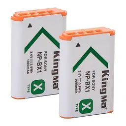 2-Pack KingMa Sony NP-BX1 комплект з 2 акумуляторів