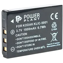 Акумулятор до фото/відео PowerPlant Kodak KLIC-5001, DB-L50 (DV00DV1151)