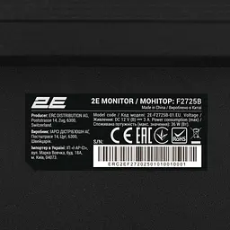 Монітор 27" 2E F2725B FHD IPS 100Hz (2E-F2725B-01.EU) - мініатюра 7