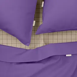 Комплект постільної білизни Cosas сімейний LAVENDER 2 x 160 x 220 см (Ranfors48_PlumLight_CellAshbeige_160x2) - мініатюра 3