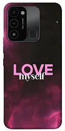 Чохол Demsky Love myself для Tecno Spark Go 2022 (KG5m)