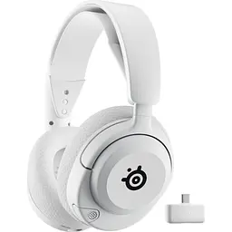 Ігрові навушники SteelSeries Arctis Nova 5P Wireless White (61674) [127608] - мініатюра 1