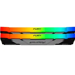 Модуль пам'яті для комп'ютера DDR4 32GB (2x16GB) 3200 MHz RenegadeRGB Kingston Fury (ex.HyperX) (KF432C16RB12AK2/32) - мініатюра 4