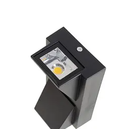 Підсвітка Brille LED фасадна IP65 AL-224/2х3W NW COB BK - мініатюра 11