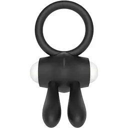 Віброкільце Lovetoy Power Clit 7.5 см чорний