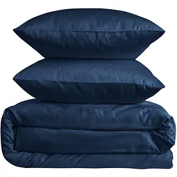 Наволочка МВМ My Home (MVM) Місячне сяйво глибокий синій 50 x 75 см (BL-P-10 DEEP BLUE) - мініатюра 4