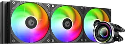 Водяне охолодження ID-Cooling FX360 INF ARGB Black