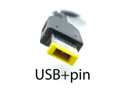 Зарядний пристрій для Lenovo 20V 6.75A 135W (USB+pin) HC - мініатюра 3