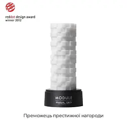 Мастурбатор Tenga 3D Module, з антибактеріального еластомеру зі сріблом - мініатюра 3