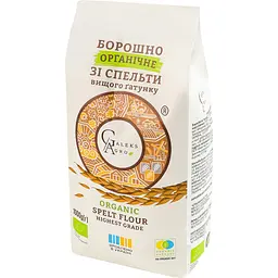 Борошно зі спельти Galeks-Agro вищий ґатунок органічне 1 кг  - мініатюра 2