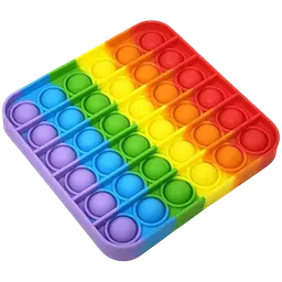 Іграшка-антистрес POP-IT PPT-S (Multicolor) Квадрат Райдужний