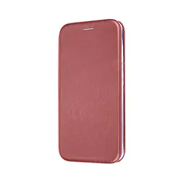Чехол-книжка для Samsung Galaxy A55 5G (A556), G-Case, бордовый, кожаный чехол-книга из экокожи (PU) и TPU, с магнитом, с подставкой и вместительным кардхолдером, противоударный, защита всего корпуса, ArmorStandart (ARM74470)