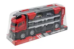 Іграшковий автовоз гоночний трек з катапультою та машинки Catapult Truck 802M