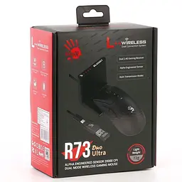 Миша Bloody A4Tech R73 Ultra Duo Black (R73 Ultra Duo (Black)) - мініатюра 13