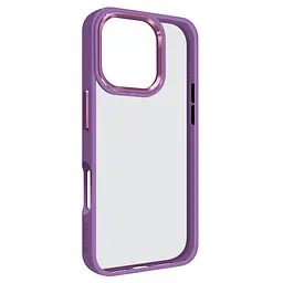 Чехол для Apple iPhone 16 Pro, UNIT2, фиолетовый, ударопрочный, прозрачный противоударный чехол-накладка из TPU и поликарбоната (PC), с защитными бортиками, защита всего корпуса от ударов и царапин, ArmorStandart (ARM78771)