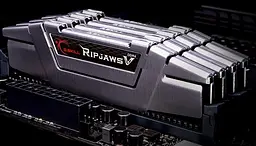 Модуль пам'яті G.Skill DDR4 64Gb (2x32) Ripjaws V Black 3200 MHz (F4-3200C16D-64GVK) - мініатюра 4