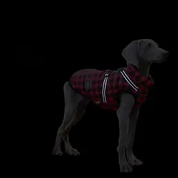 Різдвяна зимова куртка для собак V.PET.B.R Snowflakes 6XL - мініатюра 8
