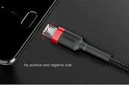 Кабель Baseus Cafule Micro USB 2m (CAMKLF-C91) Red/Black [69672] - мініатюра 9