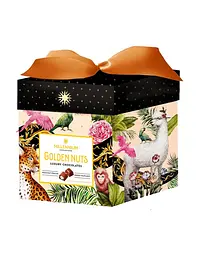 Цукерки Millennium Golden Nuts з начинкою та цільними горіхами 150 г