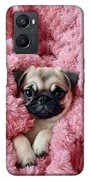 TPU чохол Demsky Мопс у ніжностях для Oppo A96