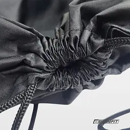 Сумка спортивна для взуття або інвентарю EasyFit чорна (EF-BAG-1) - мініатюра 3
