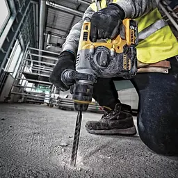 DeWALT Перфоратор акумуляторний DeWalt SDS PLUS 18В 2.1Дж 0-1100об/хв 0-4600уд/хв 3 режими, кейс 2.5кг без АКБ і ЗП - мініатюра 4