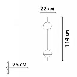 Бра Friendlylight Palma WL-2 FL4041 - мініатюра 4