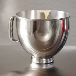 Чаша KitchenAid 4,8 л 5K5THSBP з нержавіючої сталі полірована з ручкою - мініатюра 4