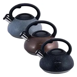 Чайник із свистком Kamille KM-0855 black 3,0 л - мініатюра 2
