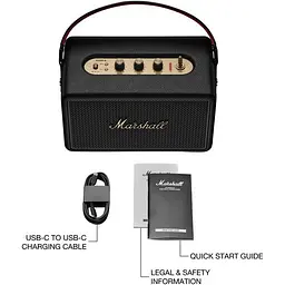 Колонка Marshall Kilburn III Black and Brass 50W Original (Підтримка офіційного додатку) (1007443) - мініатюра 5