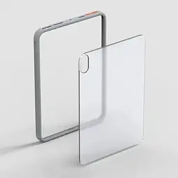 Чохол-накладка BeCover Transparancy Shell Edge Gray для Apple iPad Air 11" M2/M3 2024/2025 (711686) - мініатюра 3