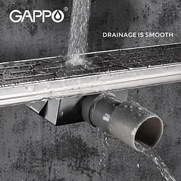 Душовий канал Gappo G810007-1, 70х1000 мм нержавіюча сталь - мініатюра 3