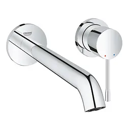 Змішувач для умивальника на два отвори L-Size Grohe Essence 29193001 Хром