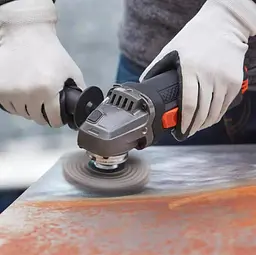 Шліфмашина кутова - болгарка мережева Black&Decker BEG220 - мініатюра 5