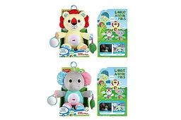 М'яка іграшка нічник брязкальце тварина Little Animal Pals 1954-3/1954-1, 2 види р.29x16x18 см